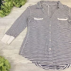 $$ Express Nautical Stripe Top